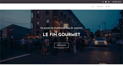 Desktop Screenshot of lefingourmet.ca